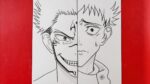 Sukuna itadori vs Jujutsu Kaisen / How To Drawing Sukuna Easy Step by Step / ma drawings anime