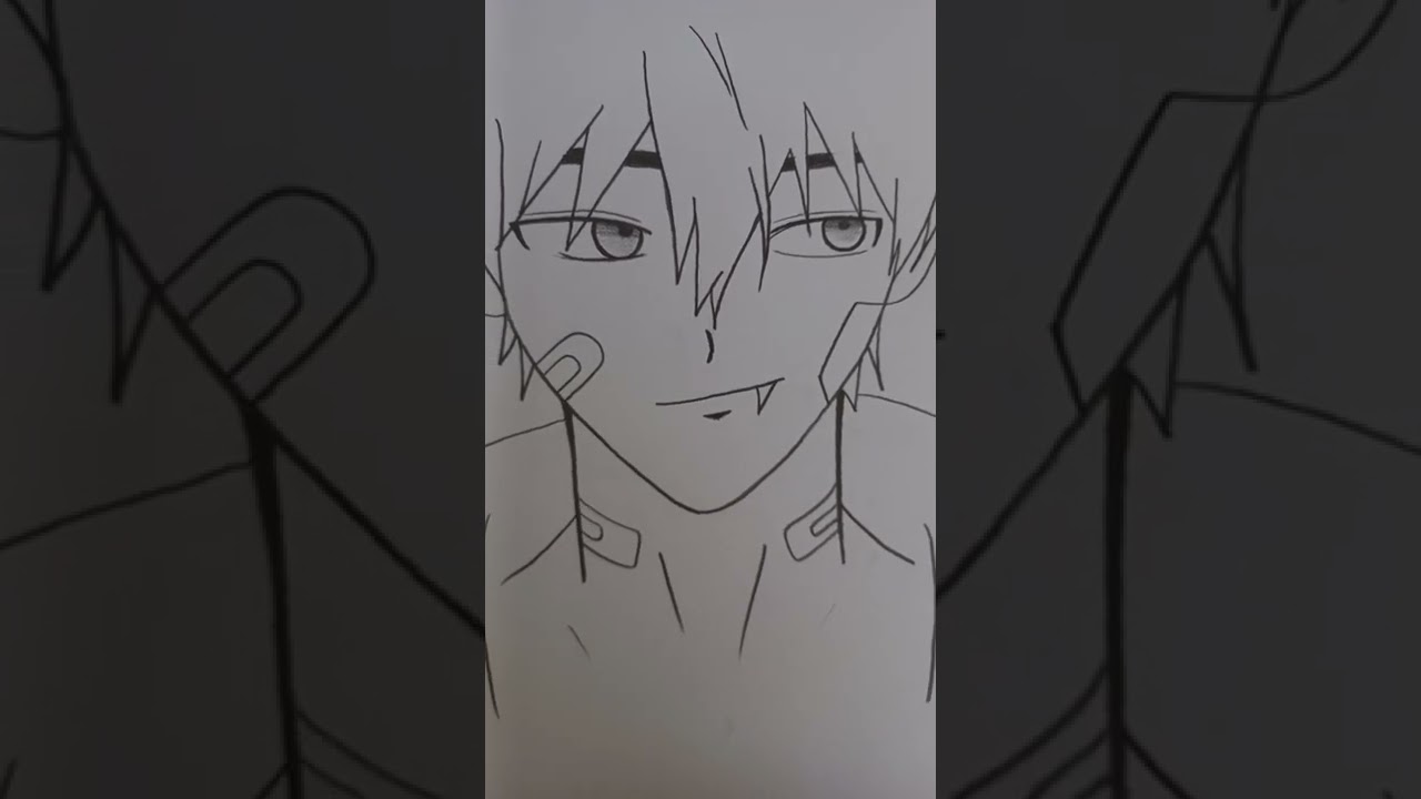 anime #easydrawing #howtodraw #drawing #easydraw #animedrawing