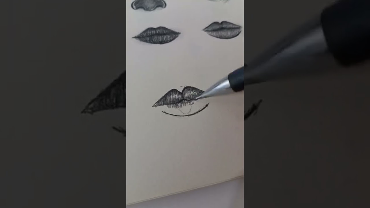 lips #howtodraw #easydraw #easydrawing #drawing #drawings #sketch