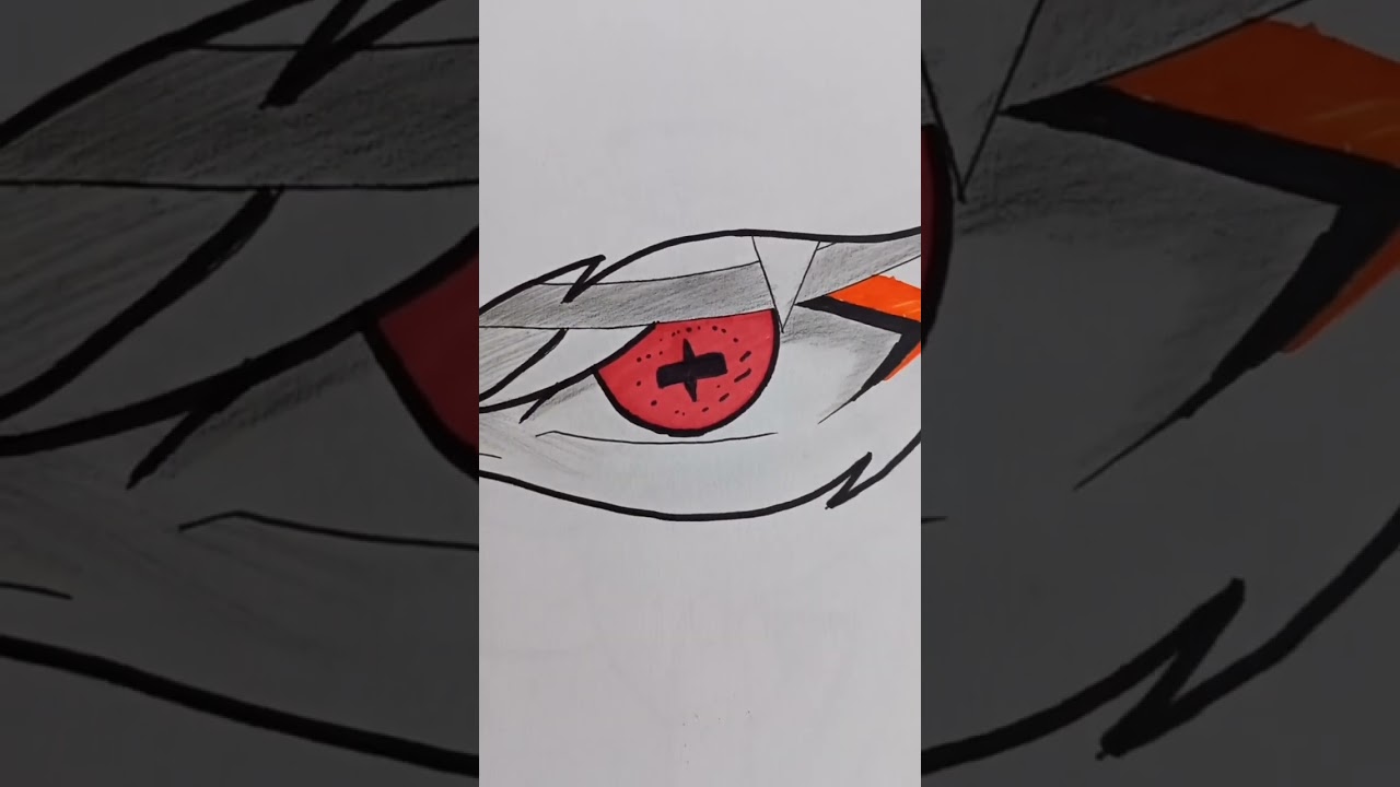 naruto eye #howtodraw #easydraw #drawing #easydrawing #drawings #animedrawing #sketch