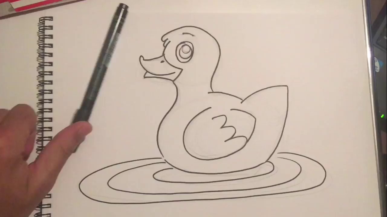 "Görsel Sanatlar Dersi Etkinlikleri"  Ördek resmi nasıl çizilir | Kolay ördek çizimi
