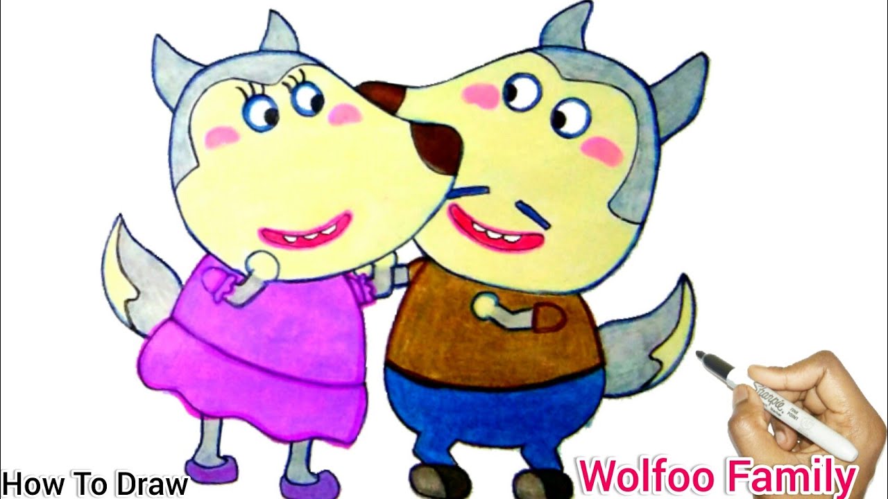 Best Moments Of Wolfoo Family| How To Draw Wolfoo Family | Wolfoo | Wolfoo Family