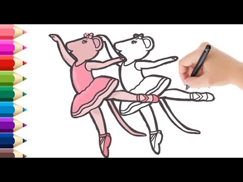 Como Dibujar a  Angelina Ballerina I How to Draw Angelina Ballerina