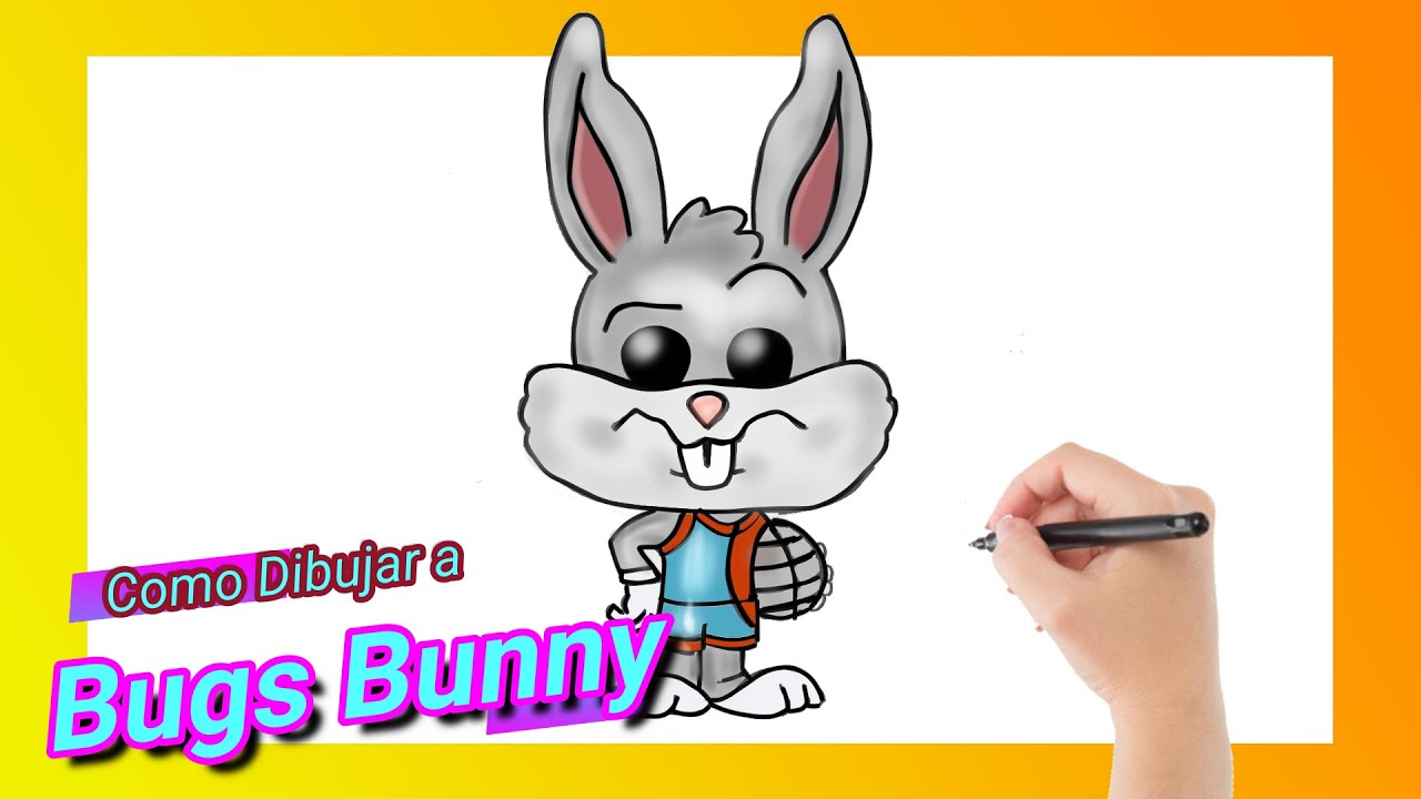 Como Dibujar a Bugs Bunny I How to Draw Bugs Bunny I FUNKO POP de Space Jam 2