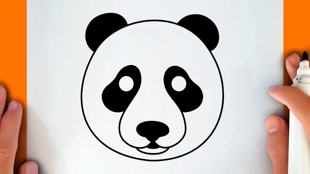 Como dibujar un panda