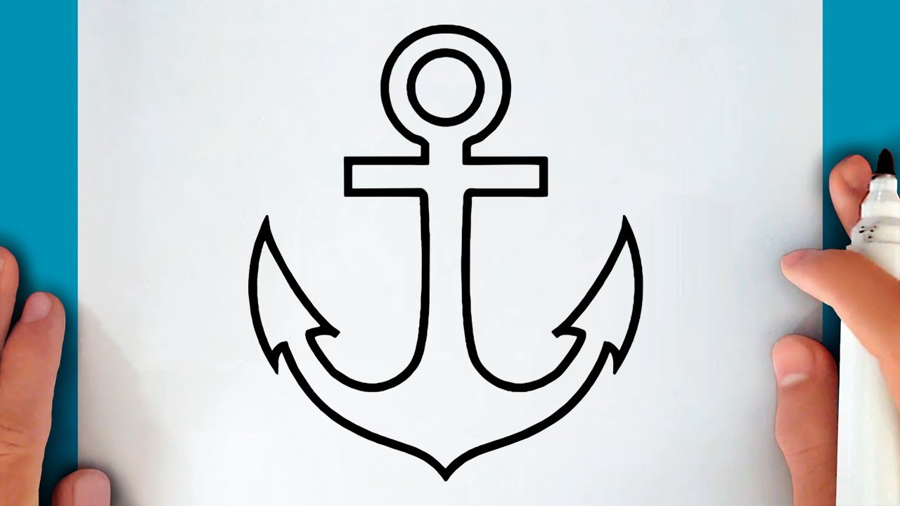 HOW TO DRAW AN ANCHOR
