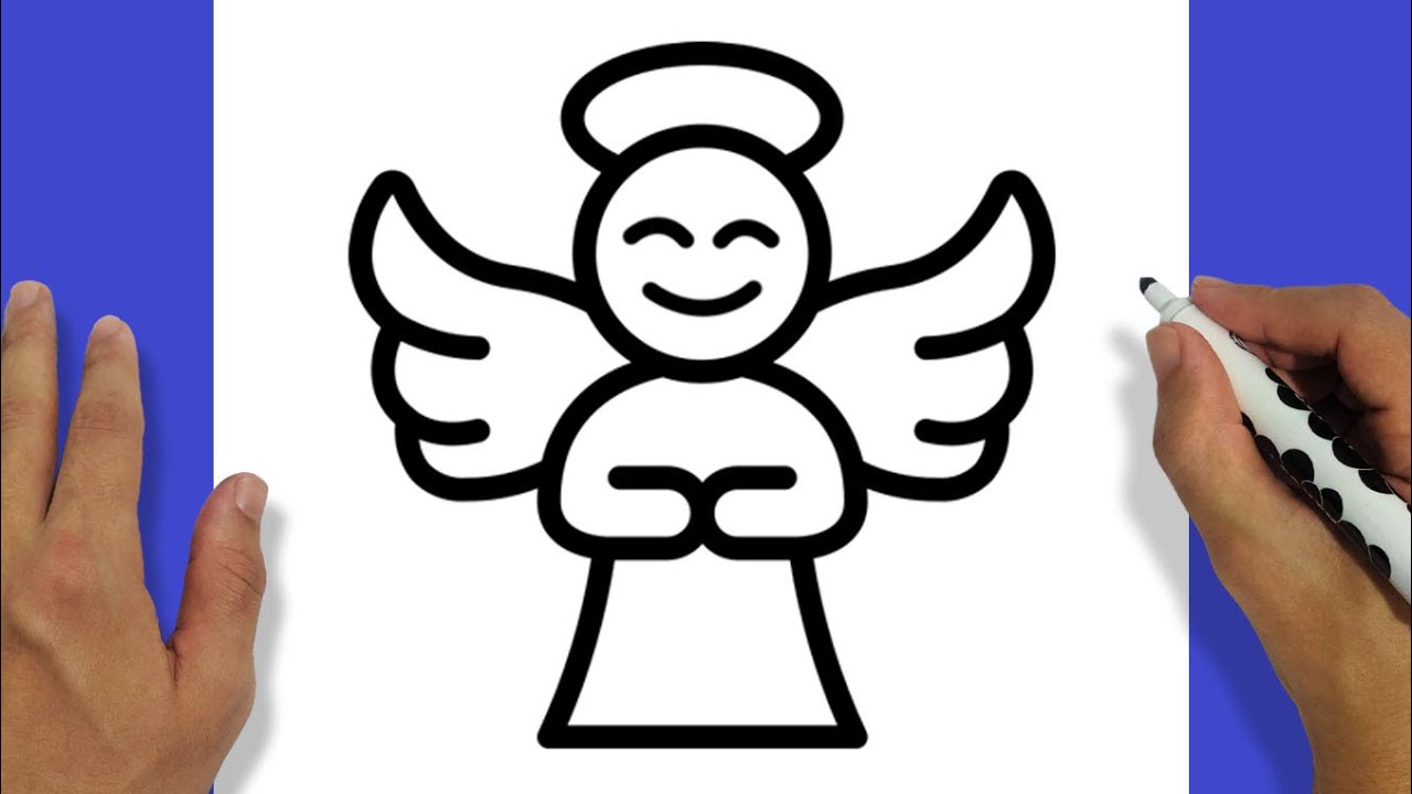 HOW TO DRAW AN ANGEL
