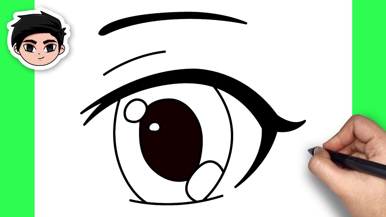 How To Draw Anime Eyes - Easy Step By Step Tutorial