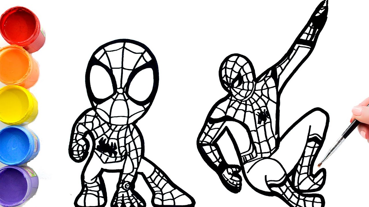 How To Draw Marvel's SPIDEY and His Amazing Friends | SPIDER MAN no way home Tom Holland