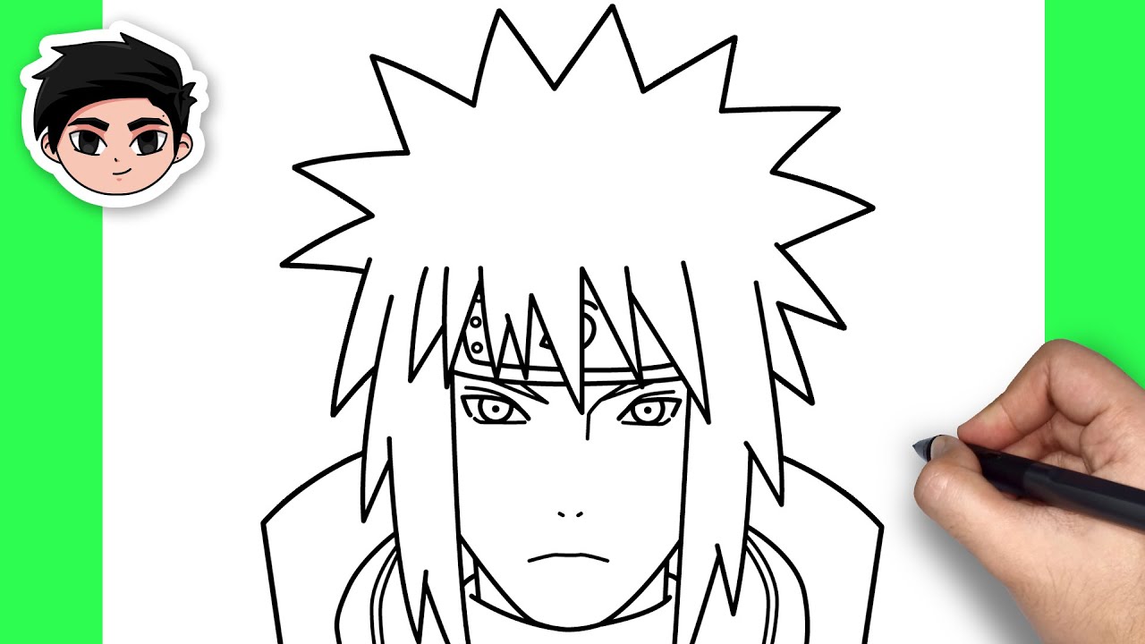 How To Draw Minato | Naruto - Easy Step By Step