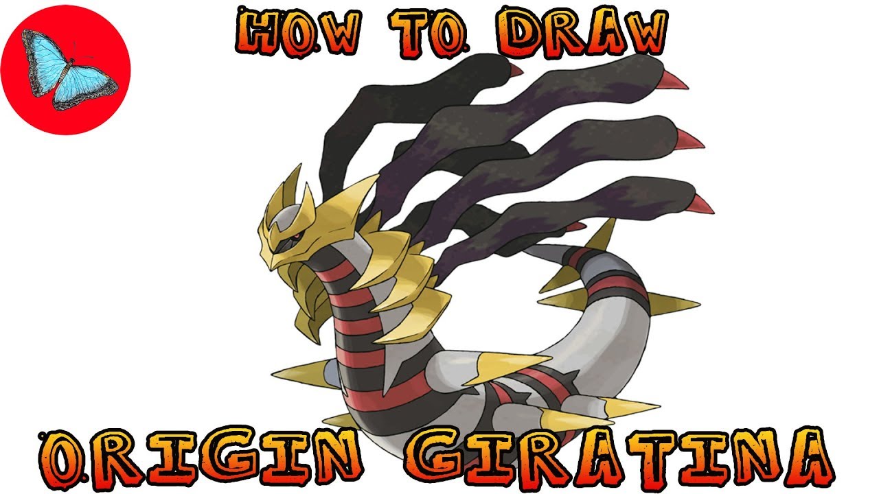 How To Draw Pokemon - Giratina  Origin Forme