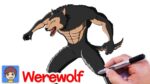 How to Draw a Werewolf Step by step - Easy Drawing Tutorial