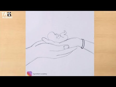 How to draw Father day drawing creative drawing@Taposhi kids academy