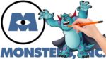 How to draw James P. Sullivan (Sulley) dressed up as a vampire for Halloween - Monsters, Inc.
