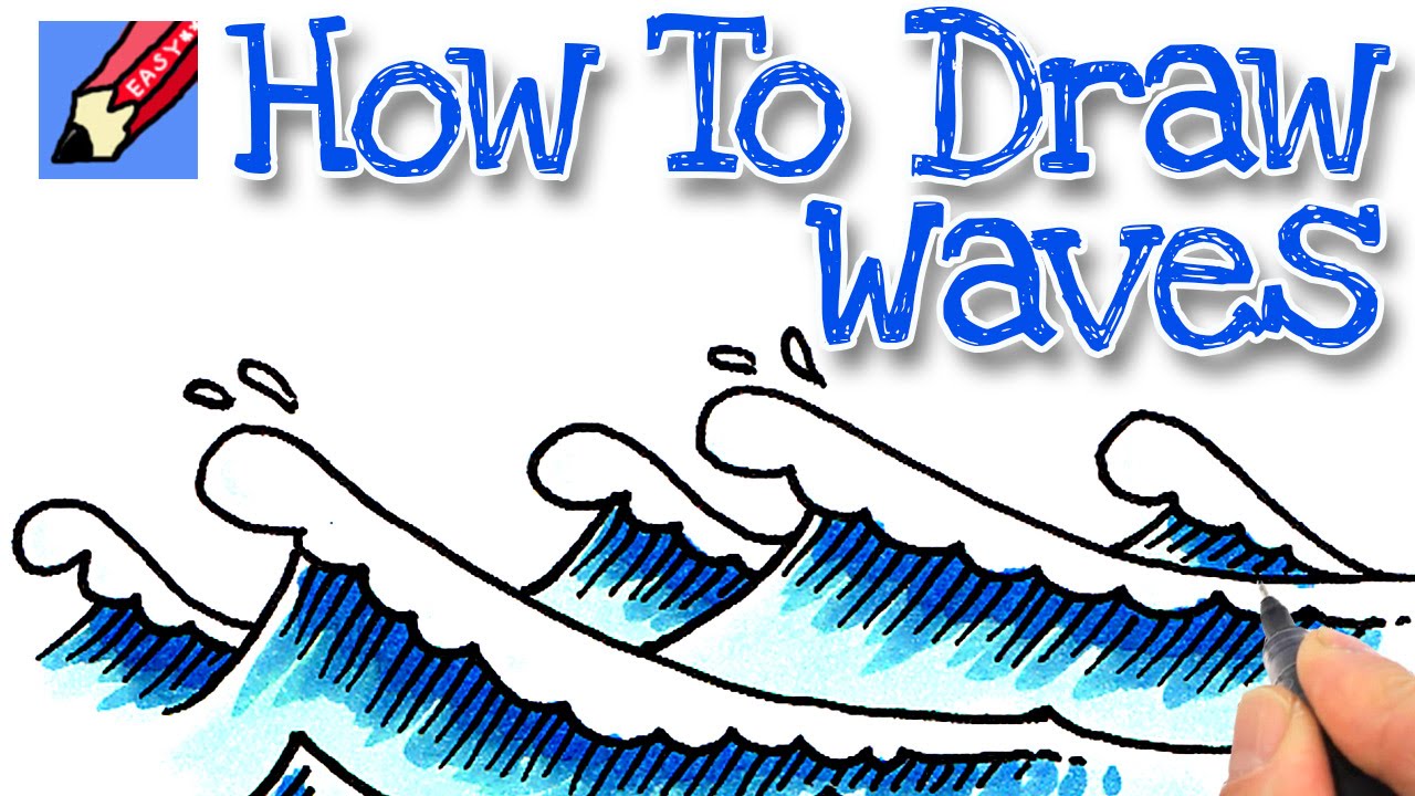 How to draw Waves Real Easy