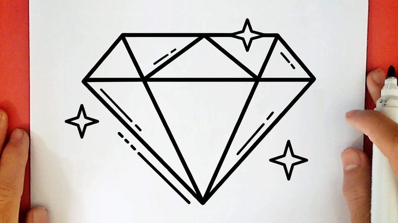 HOW TO DRAW A DIAMOND