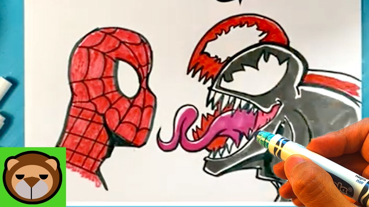 AMAZING How to Draw SPIDERMAN vs VENOM and CARNAGE