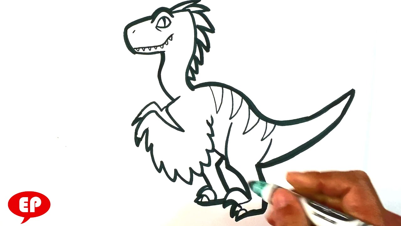 BEST How to Draw a Raptor with Feathers