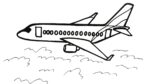 Drawing a aeroplane | How to draw aeroplane easy step by step