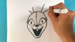EASY How to Draw FIVE NIGHTS AT FREDDY'S - VANNIE RABBIT