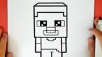 HOW TO DRAW A CUTE MINECRAFT STEVE