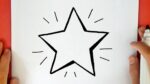HOW TO DRAW A FIVE POINTED STAR