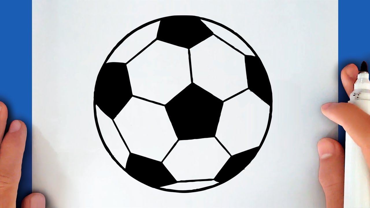 HOW TO DRAW A SOCCER BALL