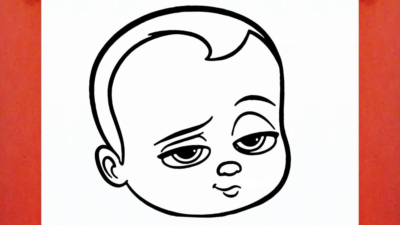 HOW TO DRAW THE BOSS BABY