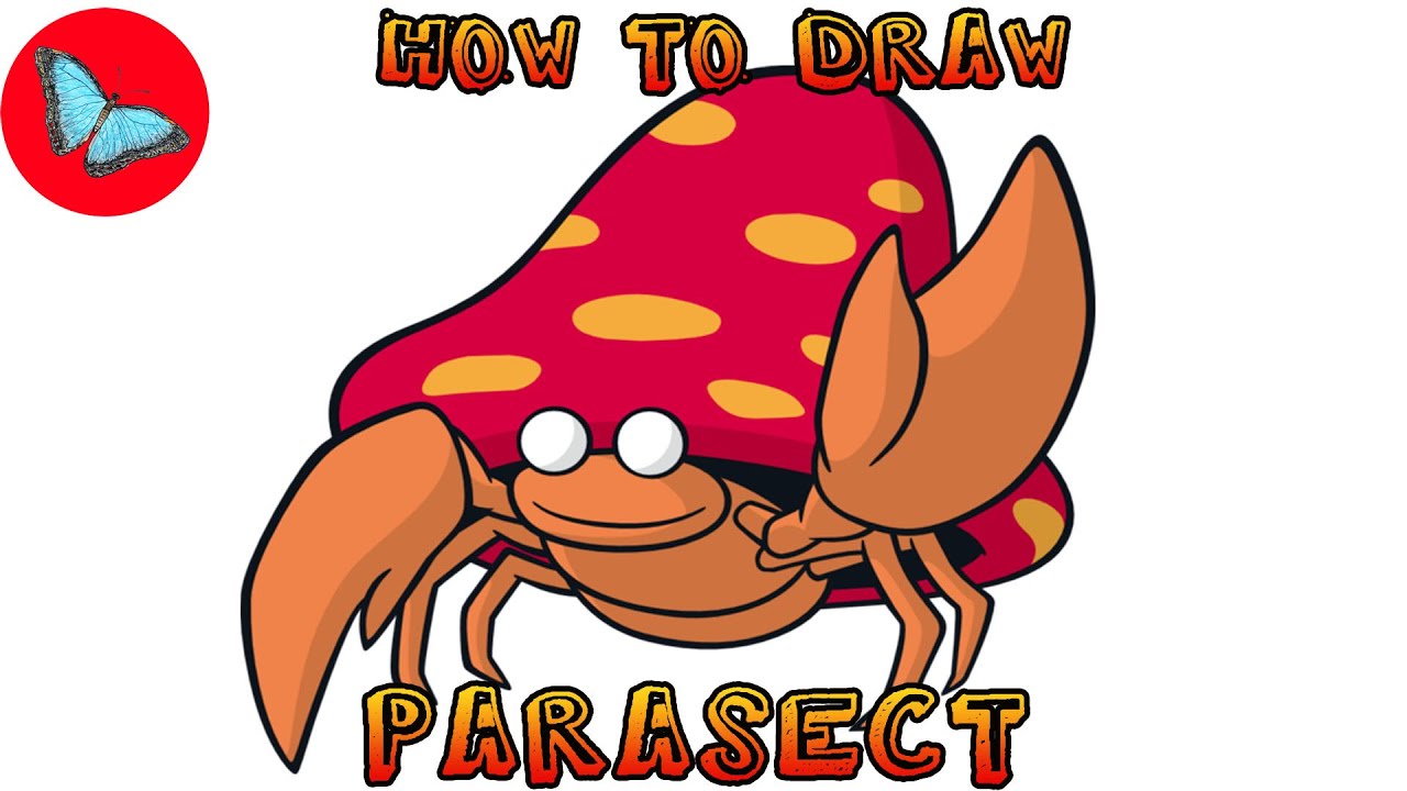 How To Draw Pokemon - Parasect | Drawing Animals