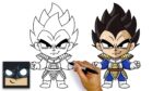 How To Draw Vegeta | Dragon Ball Z