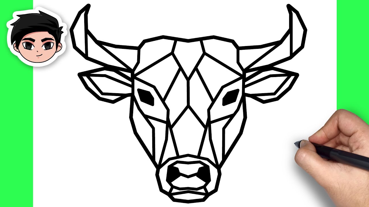 How To Draw a Metal Ox - Easy Step By Step Tutorial