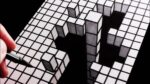 How to Draw 3d Trick Art: Draw a Hole with Cubes