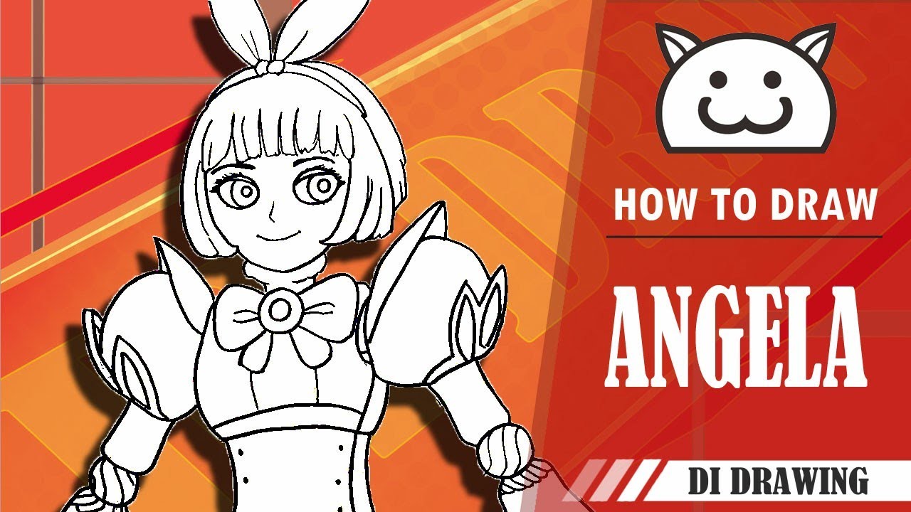 How to Draw Angela | Mobile Legend