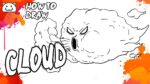 How to Draw Cloud Blowing Wind