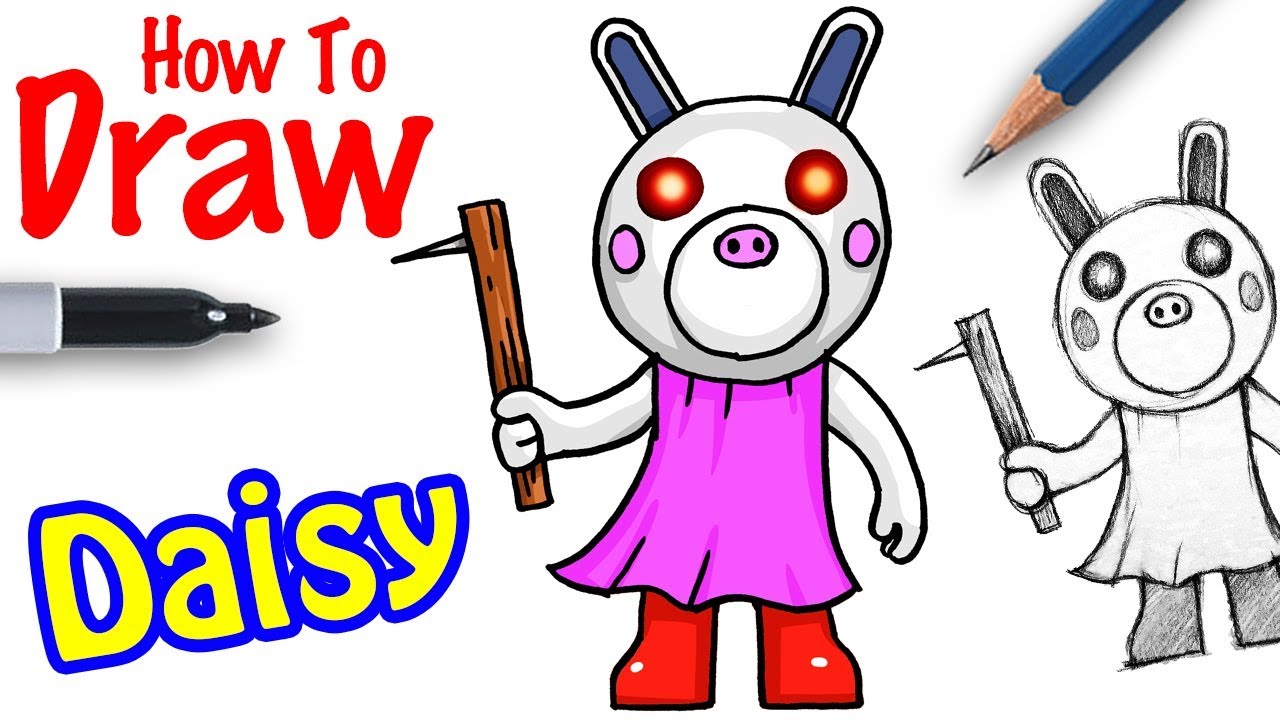 How to Draw Daisy | Roblox Piggy