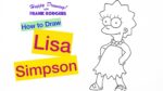 How to Draw Lisa Simpson. Cartoon Characters #4 Happy Drawing! with Frank Rodgers