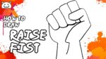 How to Draw Raise Fist