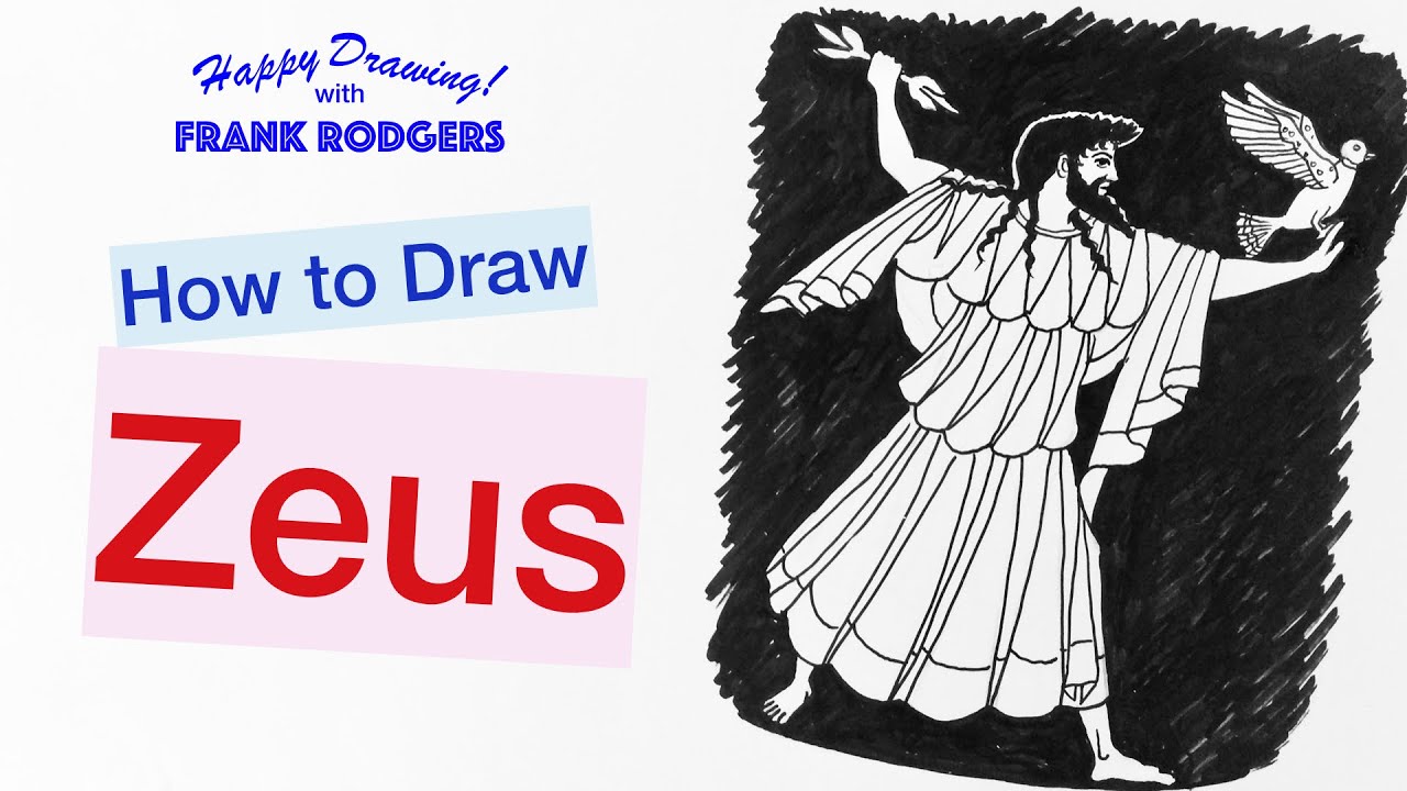 How to Draw Zeus. Iconic Images No 8. Happy Drawing! with Frank Rodgers