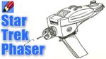 How to Draw a Star Trek Phaser Pistol Real Easy