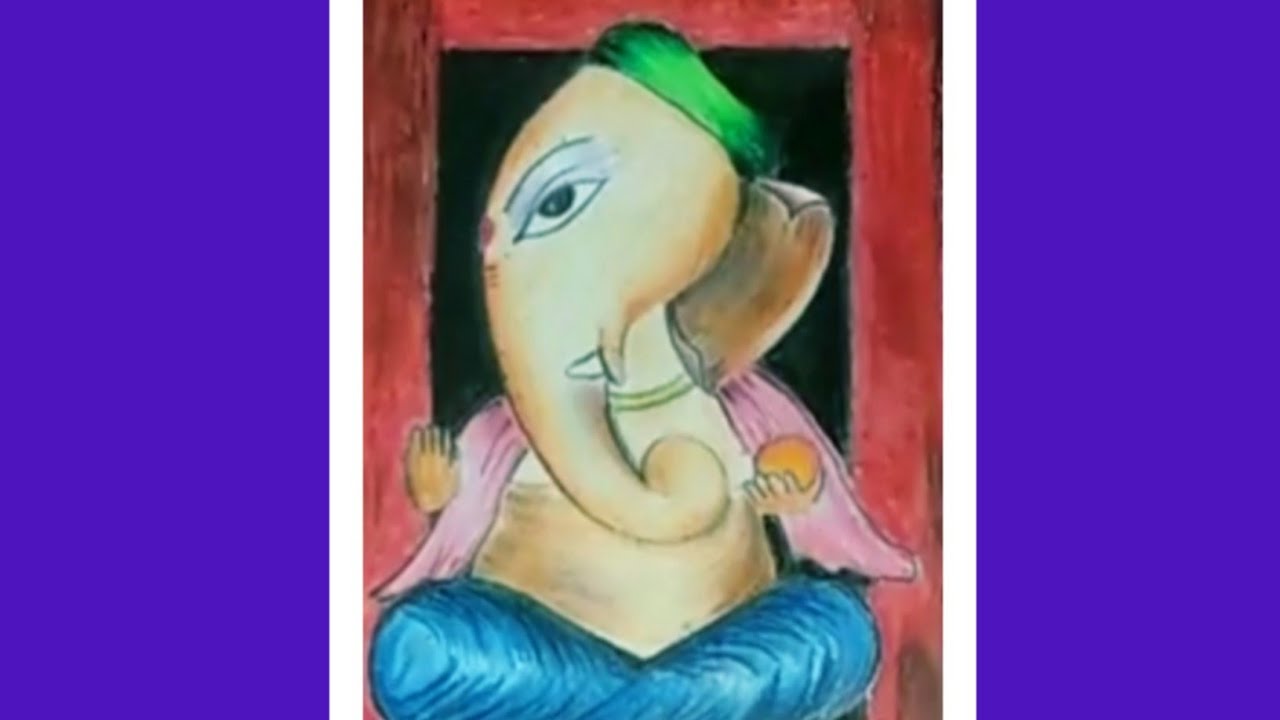How to draw Lord Ganesha Easy | Simple Drawing of Lord Ganesha for beginners