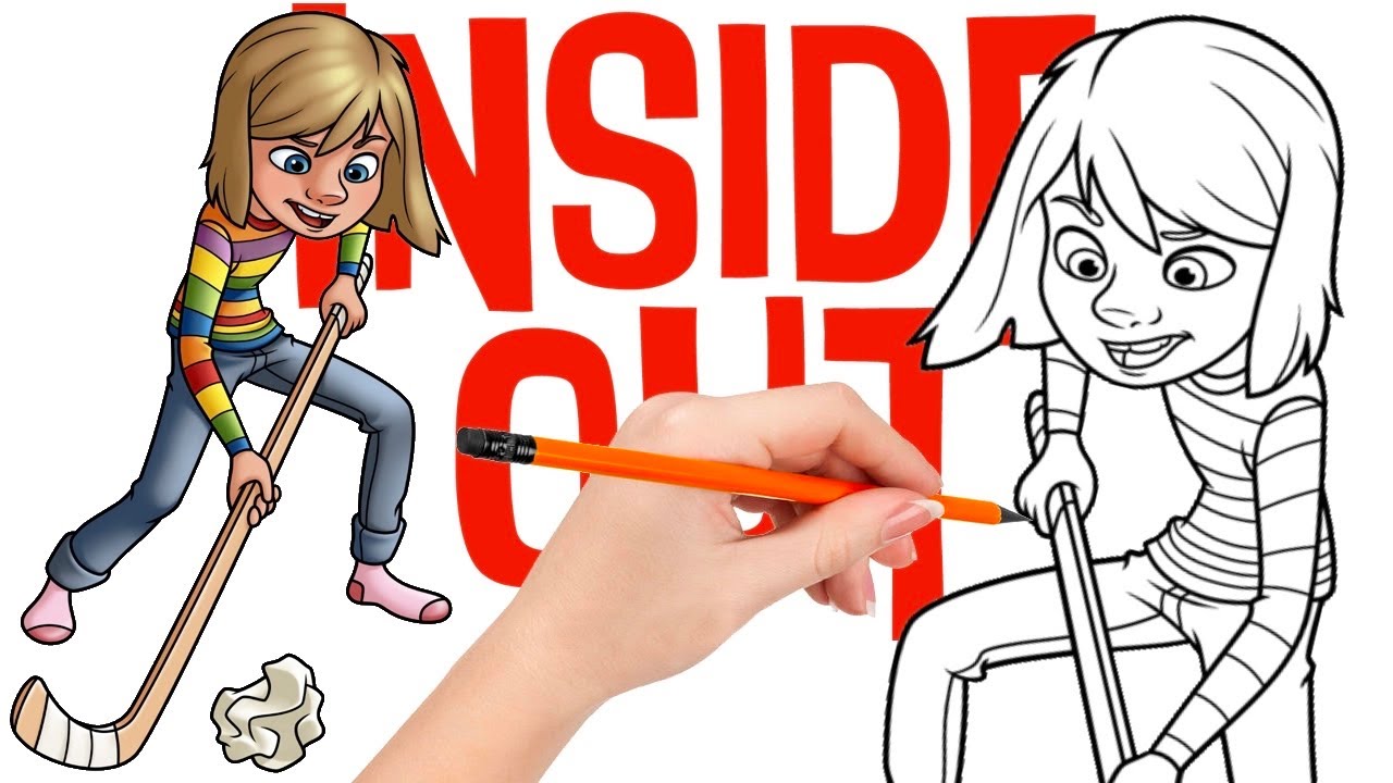 How to draw Riley Andersen, trying to lighten the mood - Inside Out