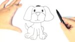 How to draw a Dog for Kids