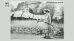 How to draw girl pouring water on plants with pencil sketching and shading