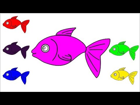 Wie man Fische zeichnet | How To Draw Fish