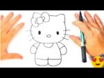 dessin facile | comment dessiner hello kitty facilement | dessin kawaii | dessins facile