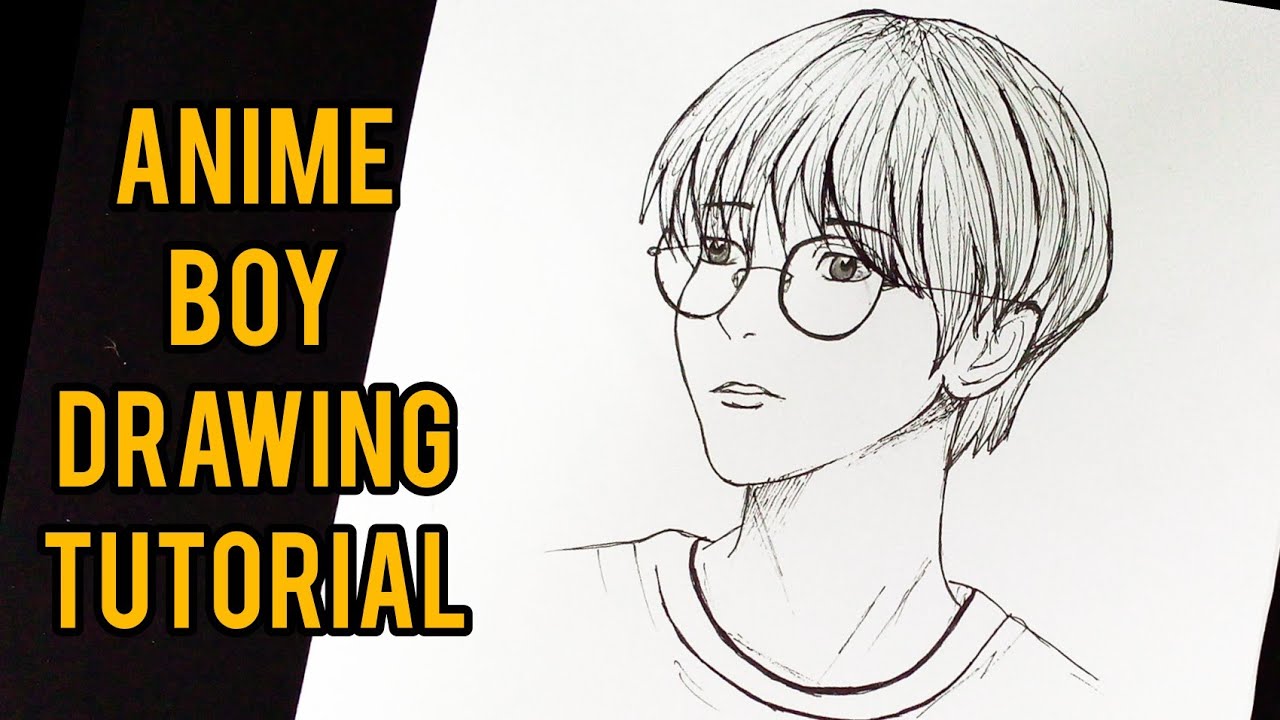 How To Draw An Anime Boy || Anime Drawing Tutorial
