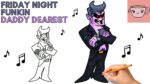 How To Draw Daddy Dearest - Friday Night Funkin  | FNF |  Easy Step By Step Drawing Tutorial