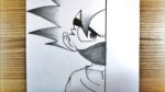 How To Draw Goku / Adım Adım Anime Nasıl Çizilir / Kolay Karakalem Çizimleri @M.A ÇİZİM