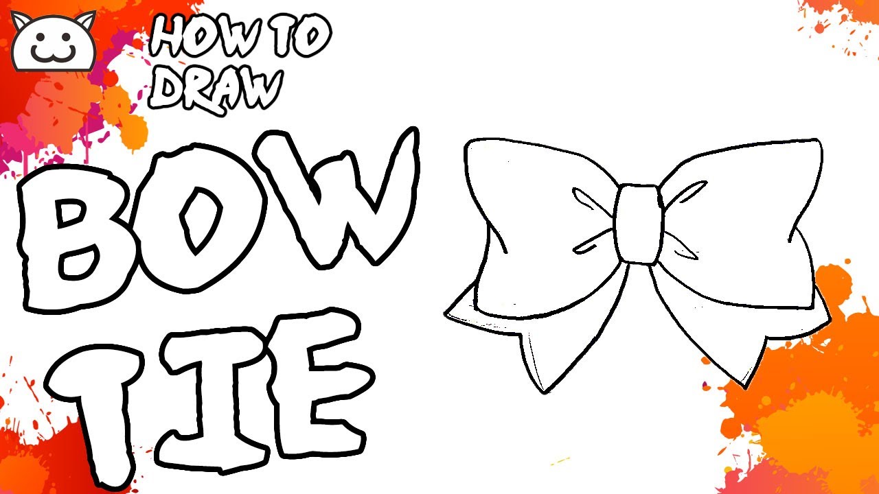 How to Draw Bow Tie