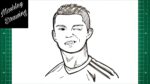 How to Draw Cristiano Ronaldo Step by Step